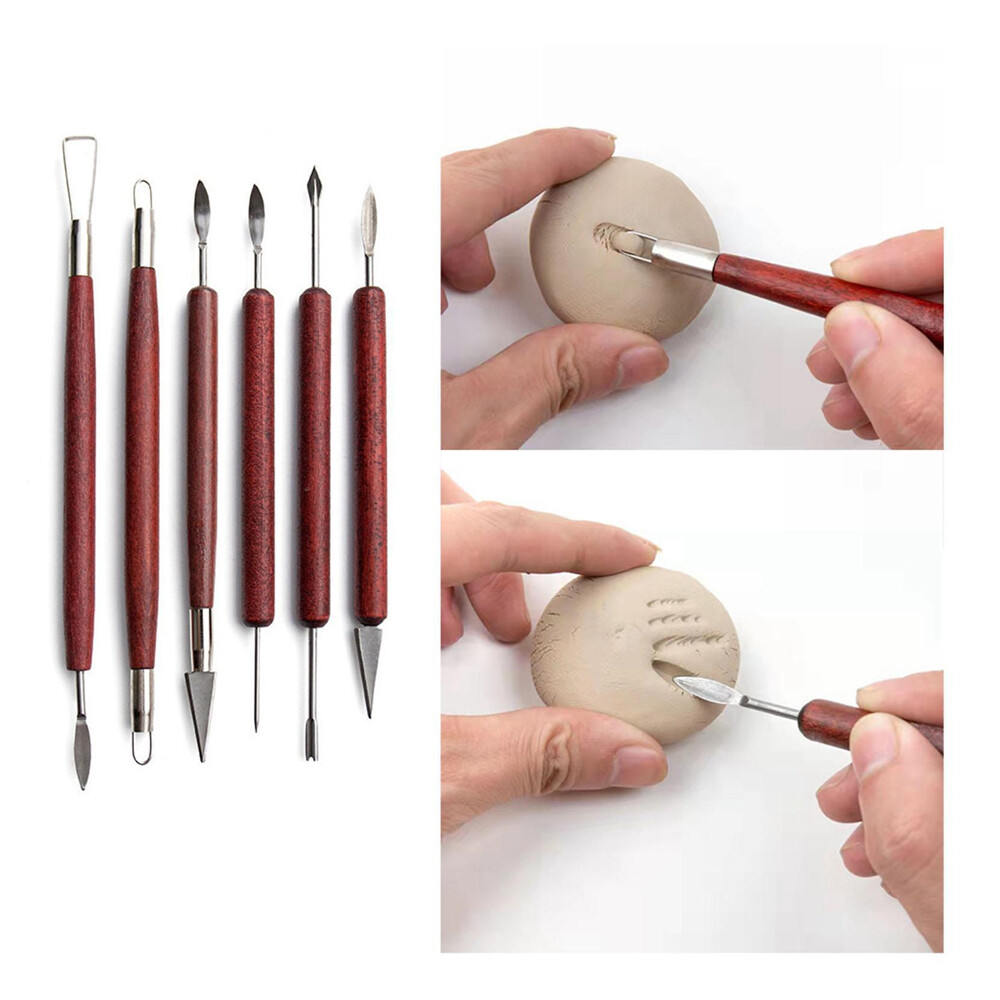 12PCS Clay Sculpting Wax Carving Pottery Tools Modeling assorted pottery