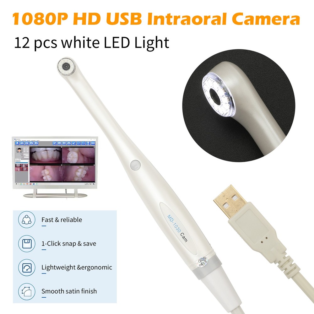 MD1030 Intraoral Camera Dental Camera,Button Work on Dexis,Eaglesoft More dt