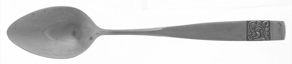 National Stainless Black Rose  Teaspoon 484692