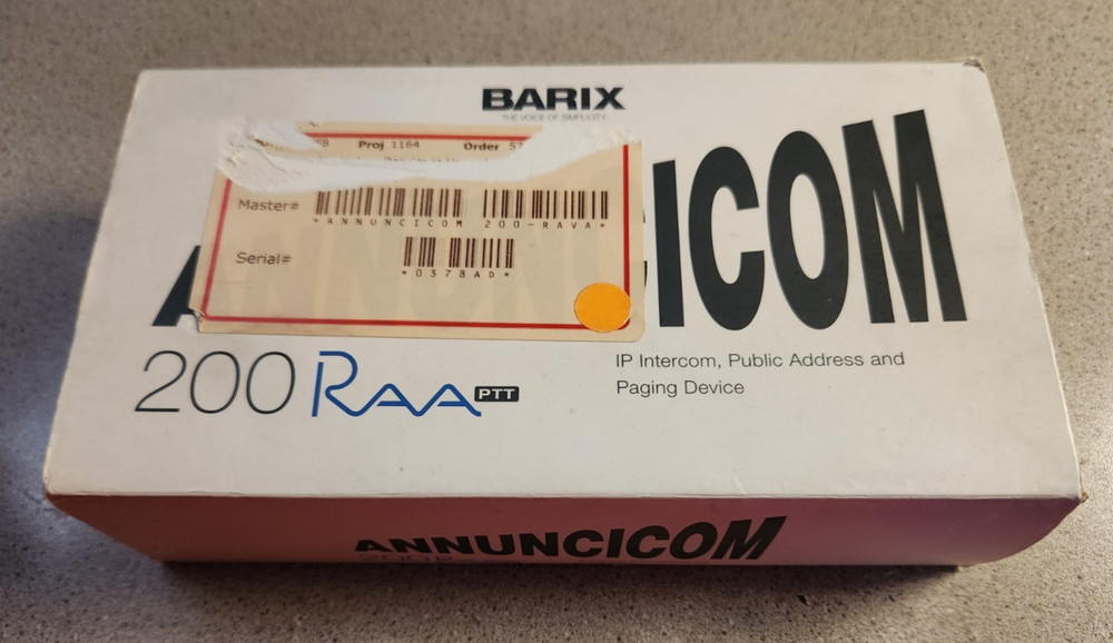 BARIX Annuncicom 200