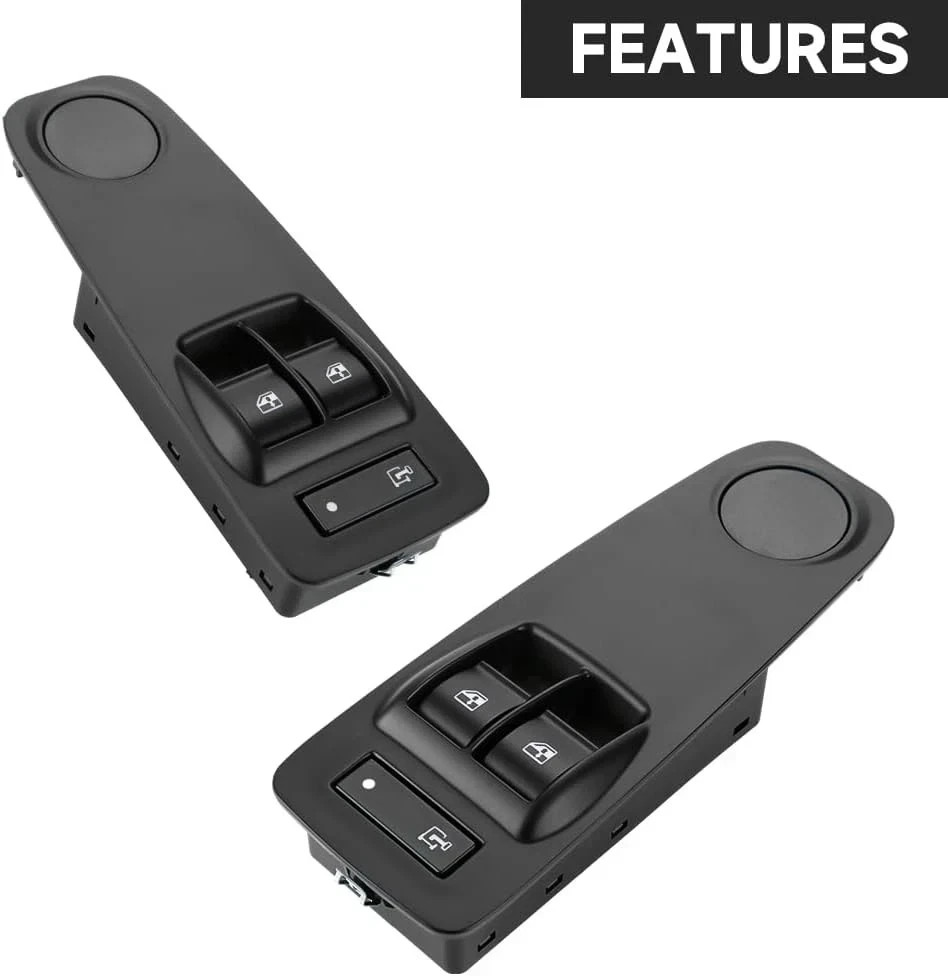 Front Driver Side Master Power Window Switch - Compatible for Ram Promaster 1500