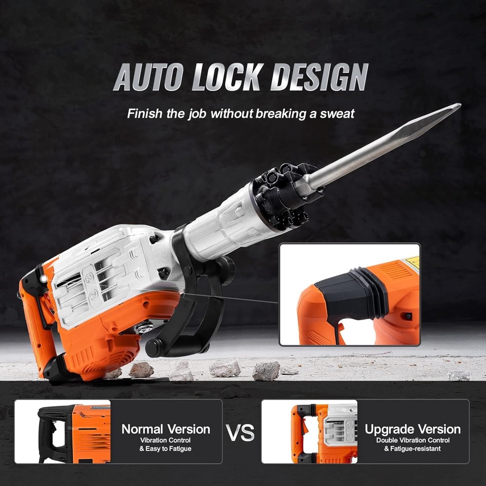 VEVOR Jack Hammer 3500W Electric Concrete