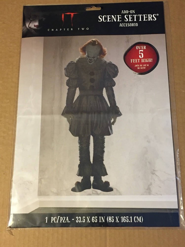 NEW "IT" CHAPTER 2 PENNYWISE SCENE SETTER OVER 5 FT!