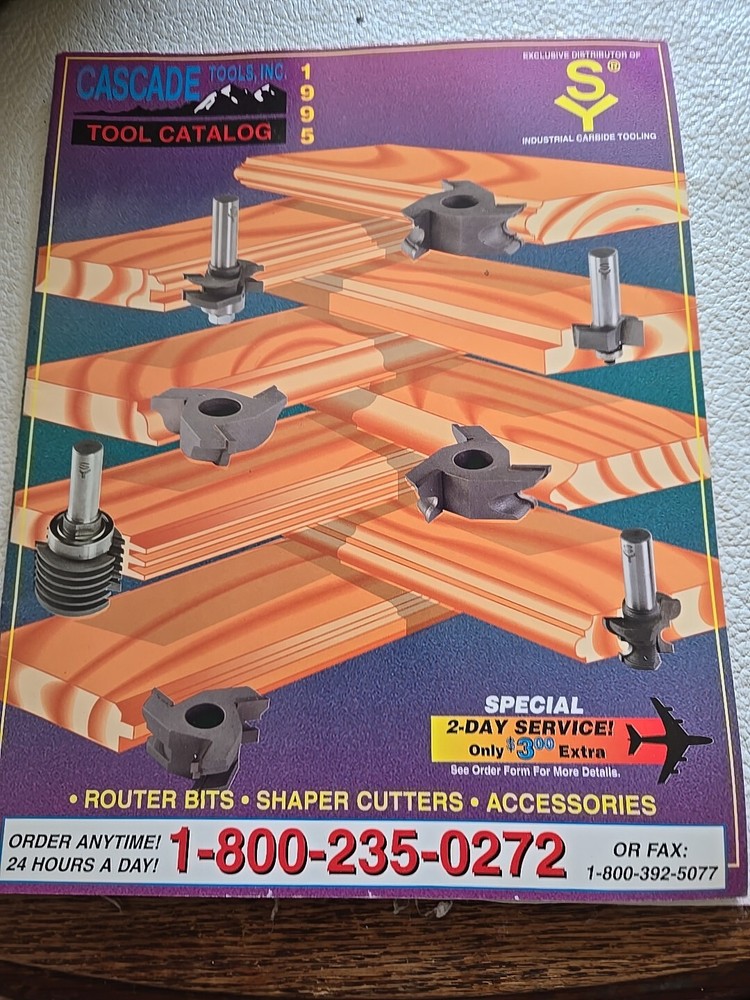 Cascade Tools Hardware Catalog 1995 Vintage Includes Price Sheet & Envelope