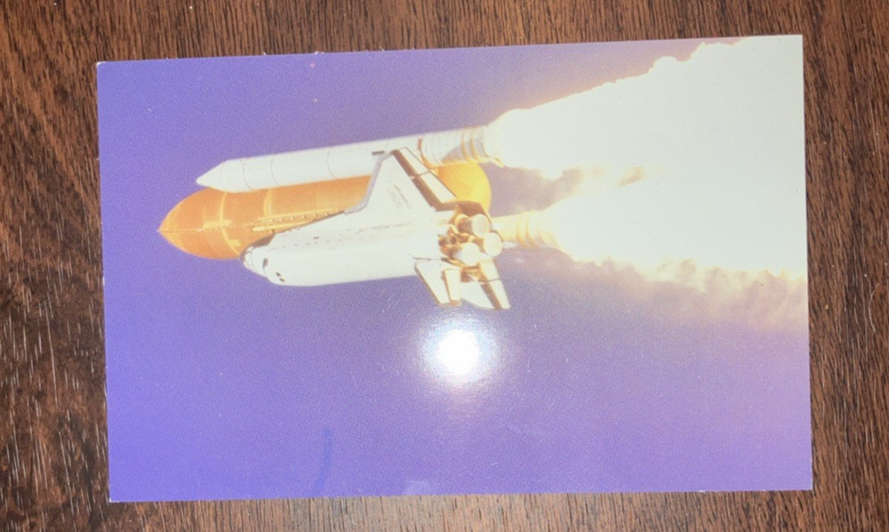 8 NASA COLLECTORS CHALLENGER SPACE SHUTTLE POSTCARDs