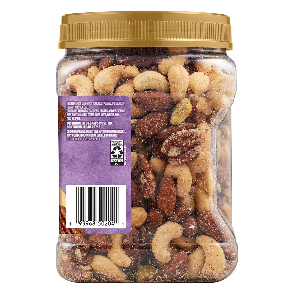 Member's Mark Lightly Salted Deluxe Mixed Nuts, 34 Ounce