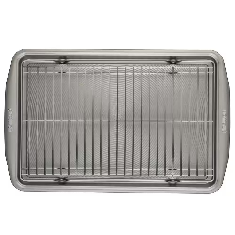 Bakeware, 3-Piece, Silver, Bakeware Set