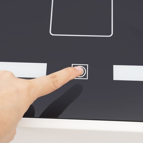 Smart Nightstand W/ Tri color sensor light+Wireless Charging+USB Bedside Table