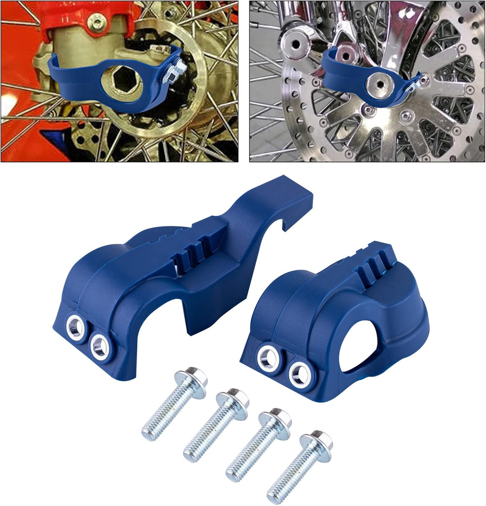 Motorcycle Front Fork Shoe Cover Plastic Lower Fork Foot Bottom Protector for EX