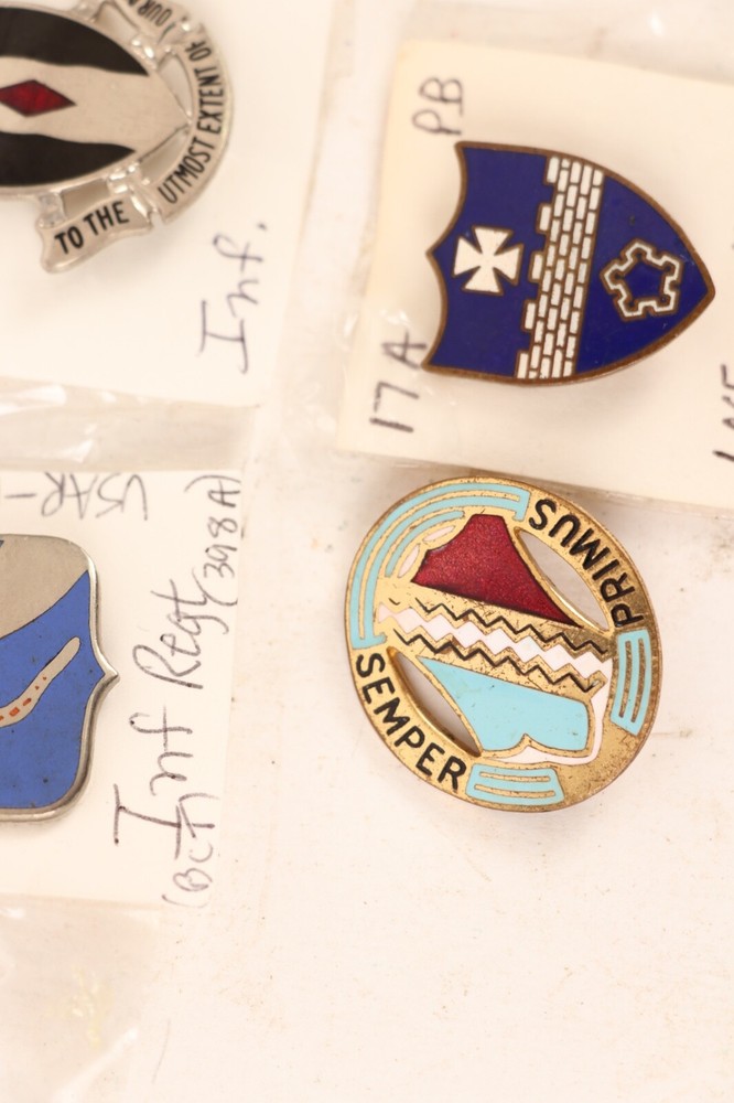 p473 / NOS Modern Issue DUI Insignia Lot