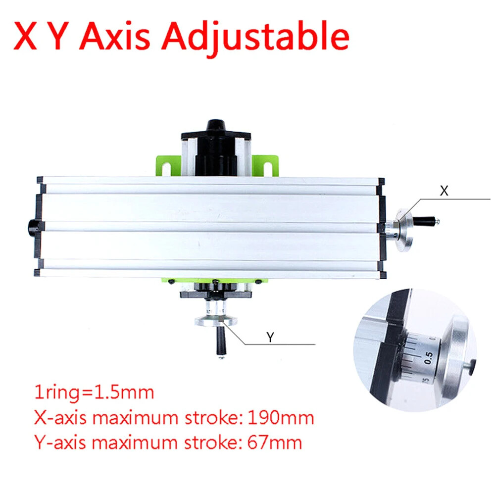 Precision Router Table Milling Machine Bench Drill Vise Fixture Table Workbench