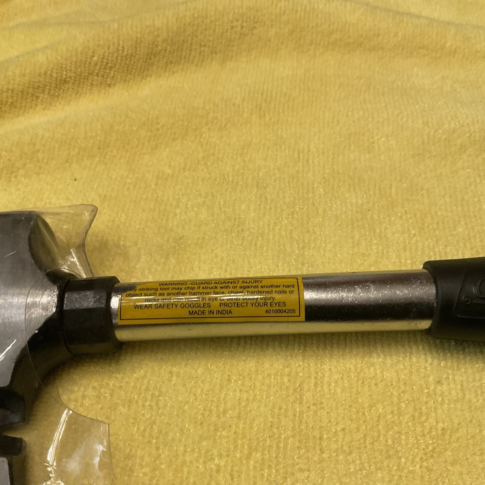 Durable Camping Axe with Tent Stake Puller and Secure Grip - 13” Heavy-Duty Tool