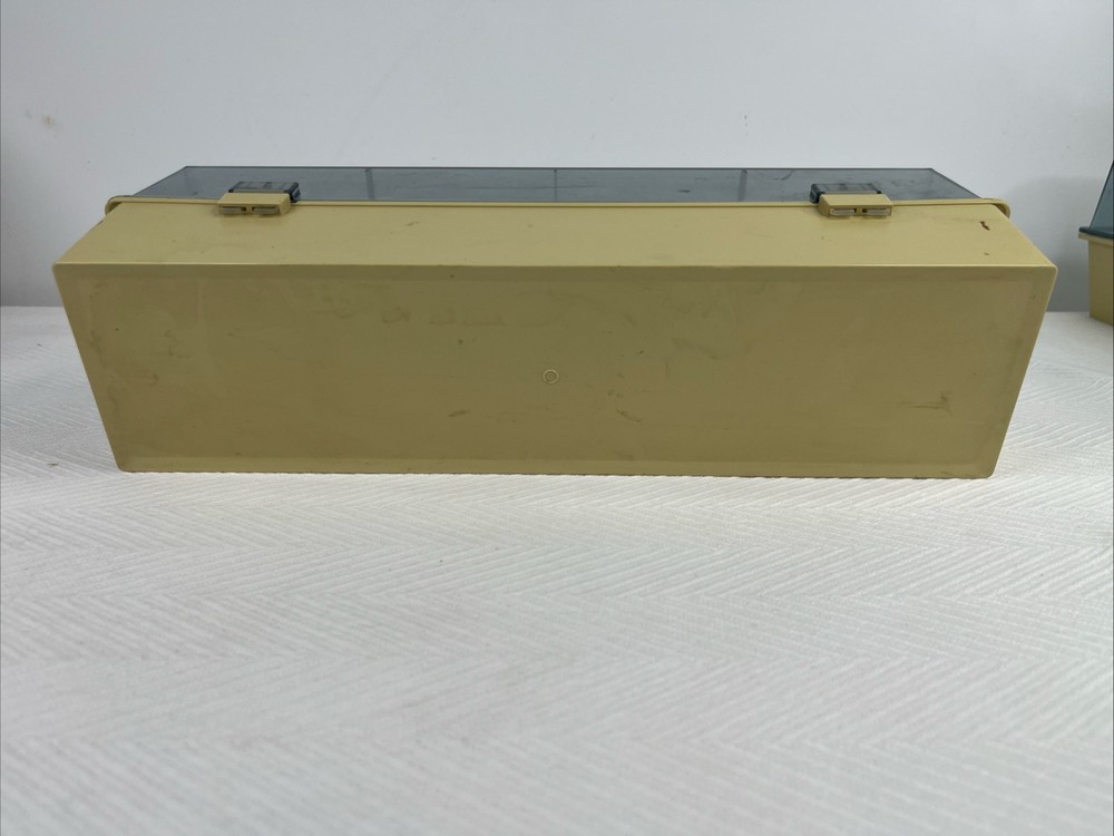 Vintage Microstore 3.5" Floppy Disk Storage