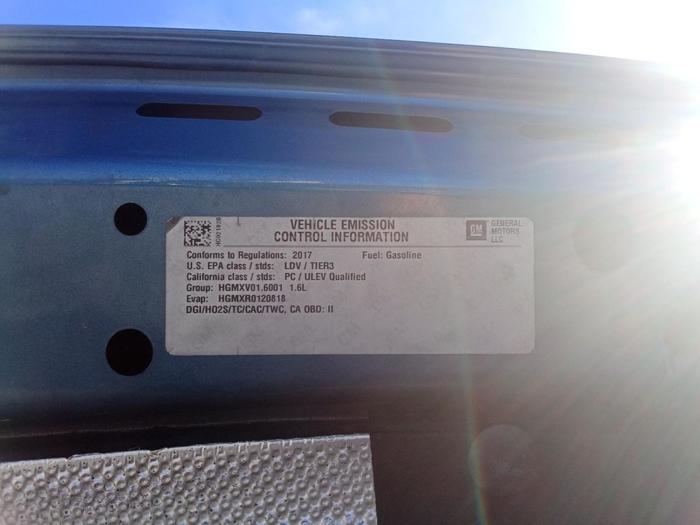 Camera/Projector View Rear Fits 16-18 CASCADA 833350