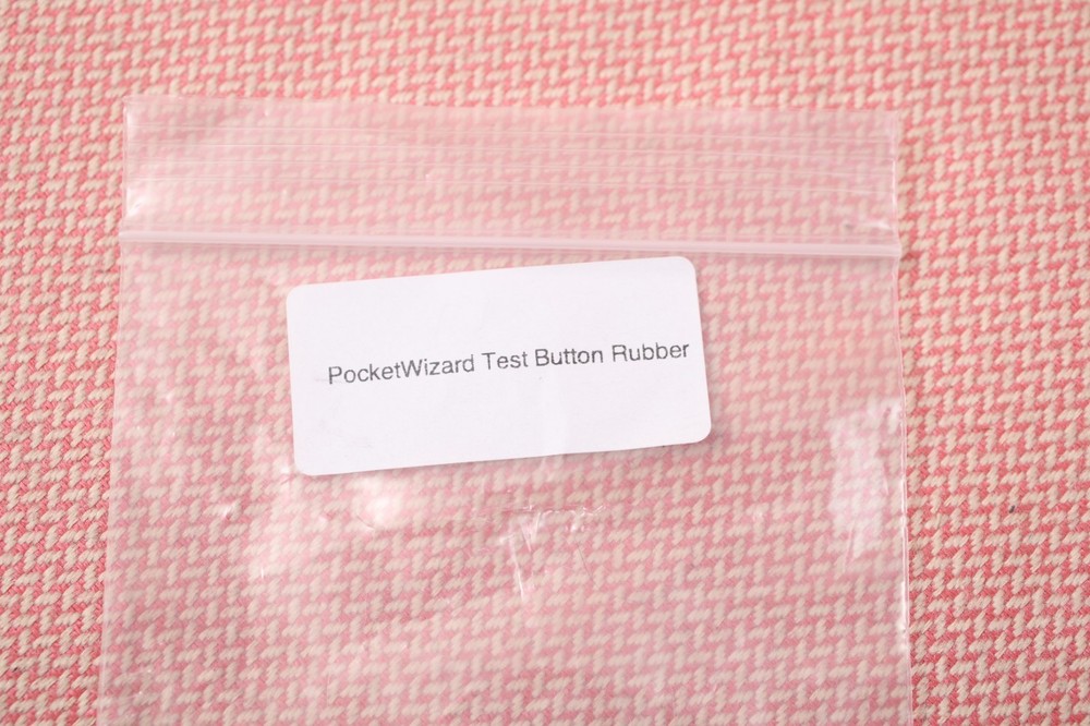 PocketWizard Plus X Transceiver Black Test Button Rubber