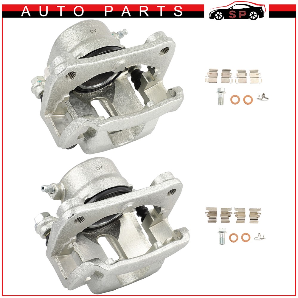 Pair For 2002 - 2003 Suzuki XL-7 Front left Right Brake Calipers With Bracket