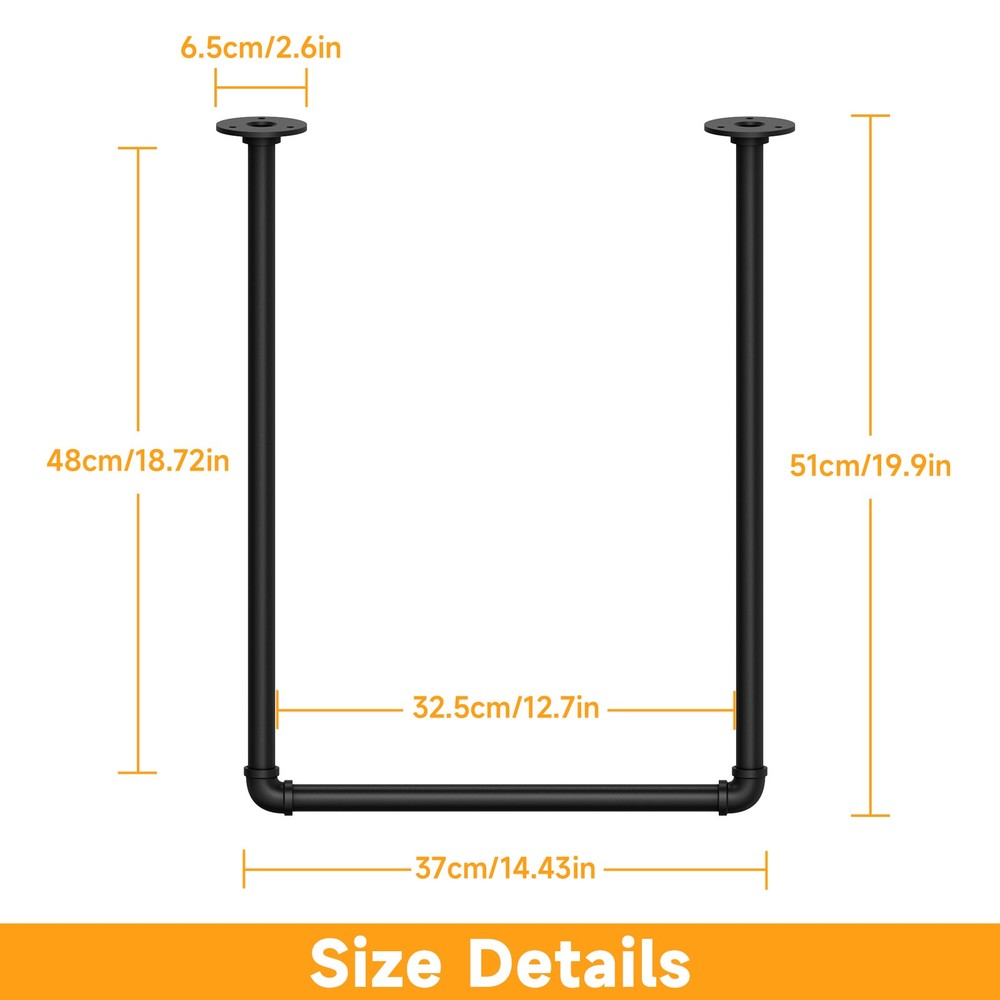 Metal Overhead Garage Storage Rack Bracket Heavy Duty Ceiling Organizer System