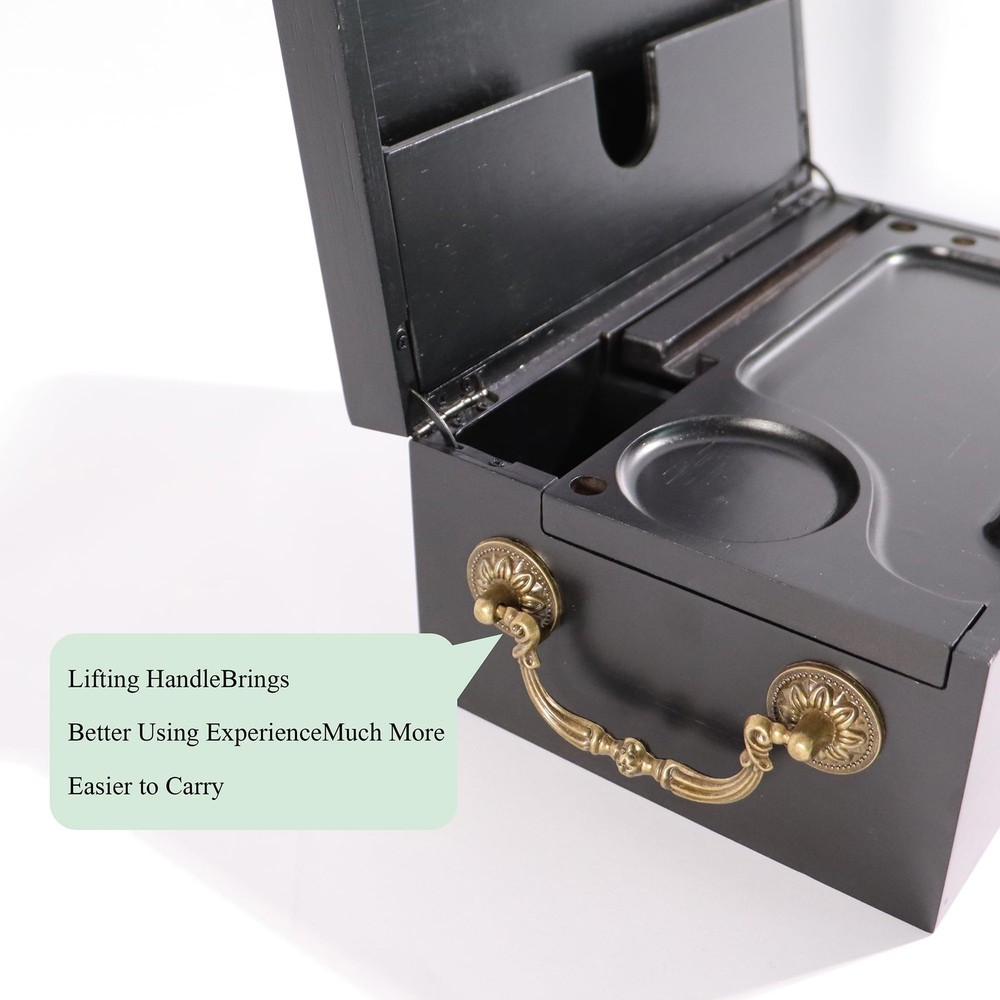 Large Stash with Combination Lock, Locking Stashbox Organizer Set with Metal ...