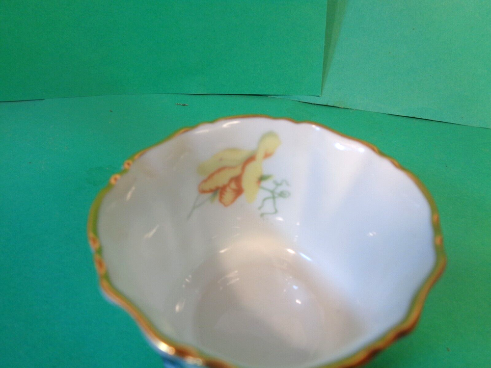 Mini Sugar Bowl & Creamer, Floral Pattern, Hammersley & Co, England (Used/EUC)