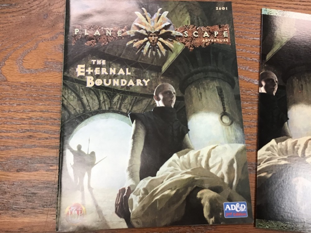 AD&D The Eternal Boundary Adventure Module - Planescape 2601 (Complete)