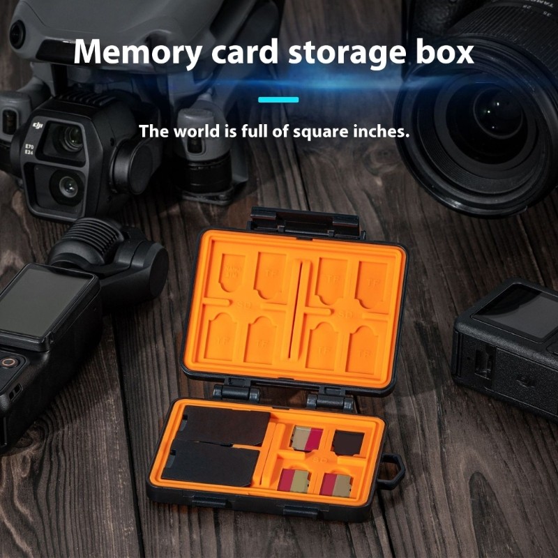 Protective Memory Card Storage Case Box For MemoryCards Durability