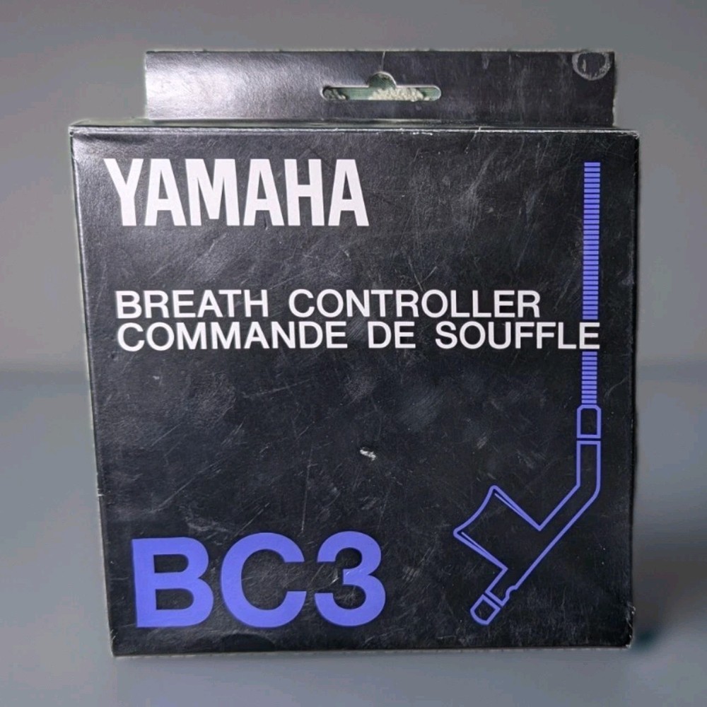 Yamaha BC3 Breath Controller Great Condition RARE Complete With Box Synth Japan