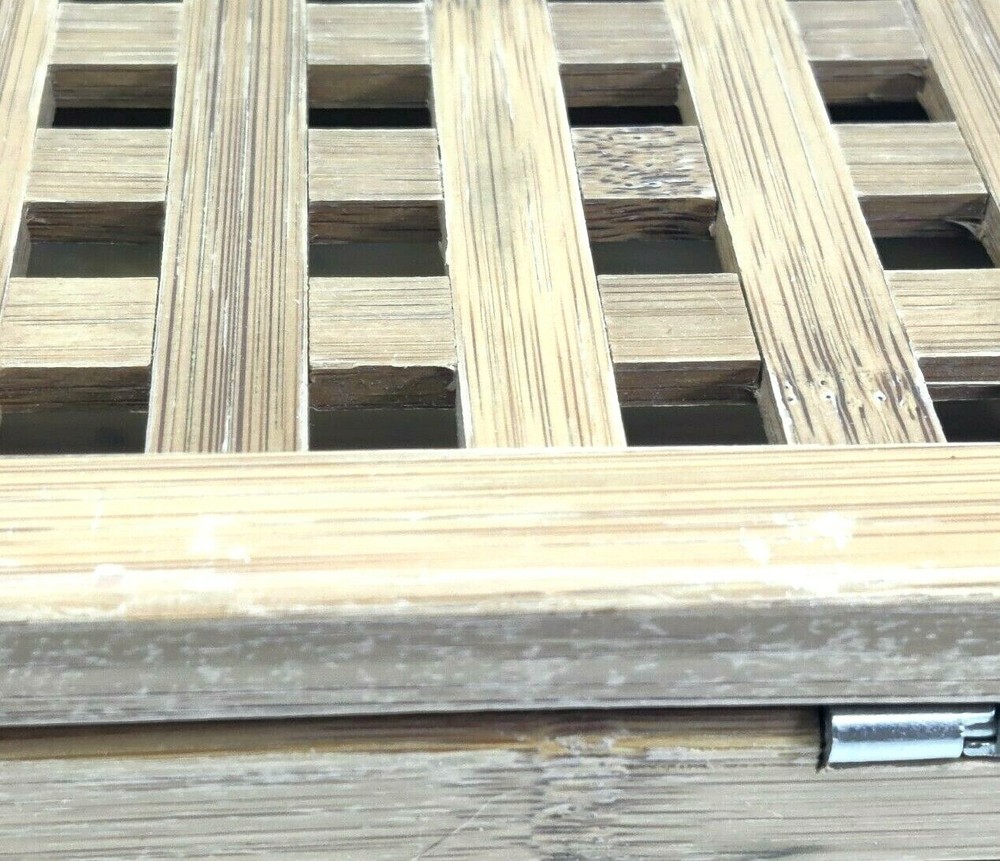 Wooden Box Cutout Square Pattern READ!!!
