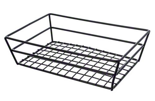 Rmb59c Rectangular Wire Grid Basket Chrome