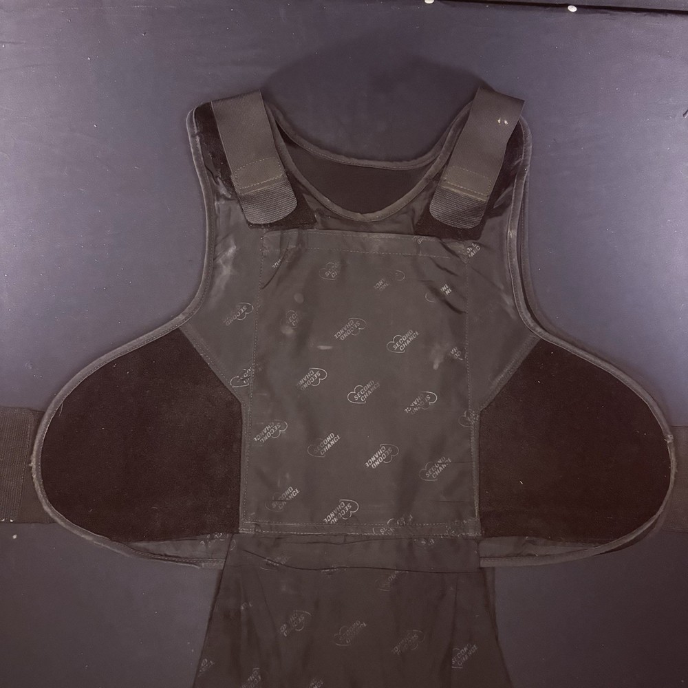Second Chance Level 2 Vest w/ 3A Back Panel Size Medium Bullet Proof ABA Armor
