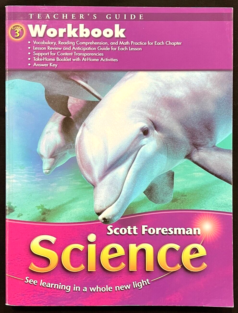 3rd Grade - SCIENCE - WORKBOOK - TEACHER GUIDE (2005, Scott Foresman)