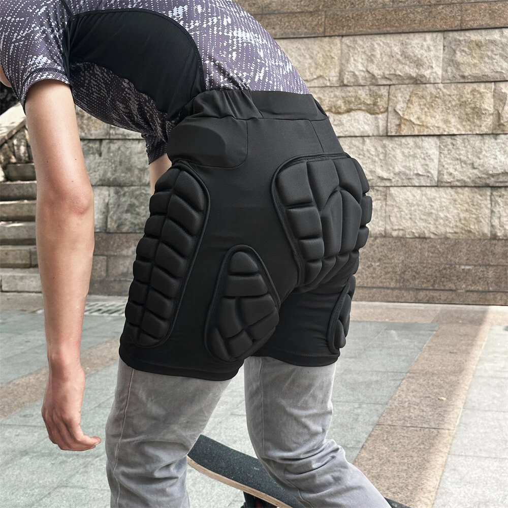WOSAWE Protective Hip Shorts Ski Snowboard Impact Pants Protector Guards Shorts