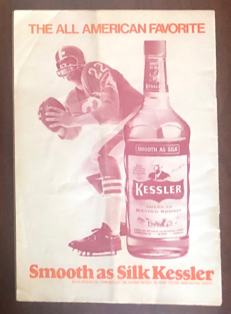 1974 Kessler Football Fans Guide
