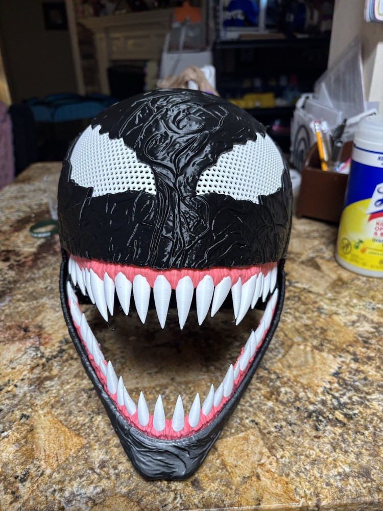 Venom Mask-3D printed