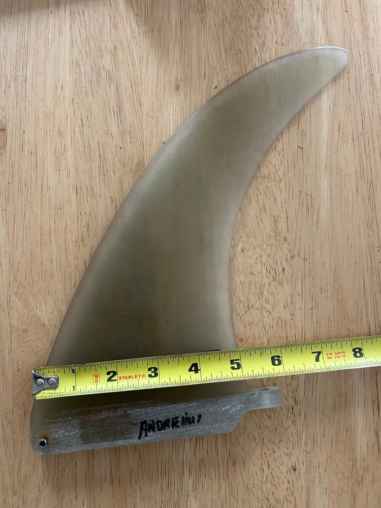 Andreini flex fin True Ames surfboard fin Vaquero