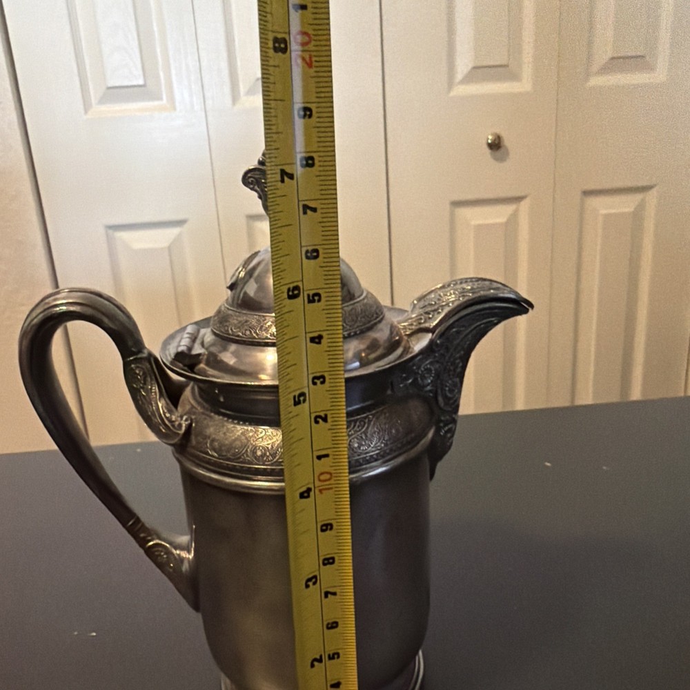 Antique Reed & Barton silver Lidded Creamer 2980- Engraved