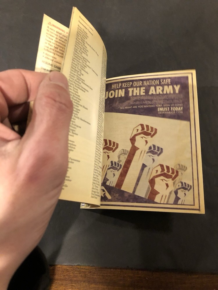 resistance 2 ps3 Manual Only