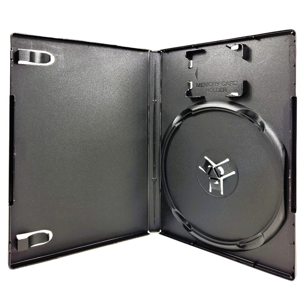 PlayStation 2 PS2 Replacement Game Disc Case w/ Memory Card Slot (1-Pack) Empty