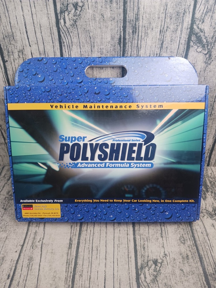 Super Polyshield Professional Series: Vehicle Maintenance System - Open Box