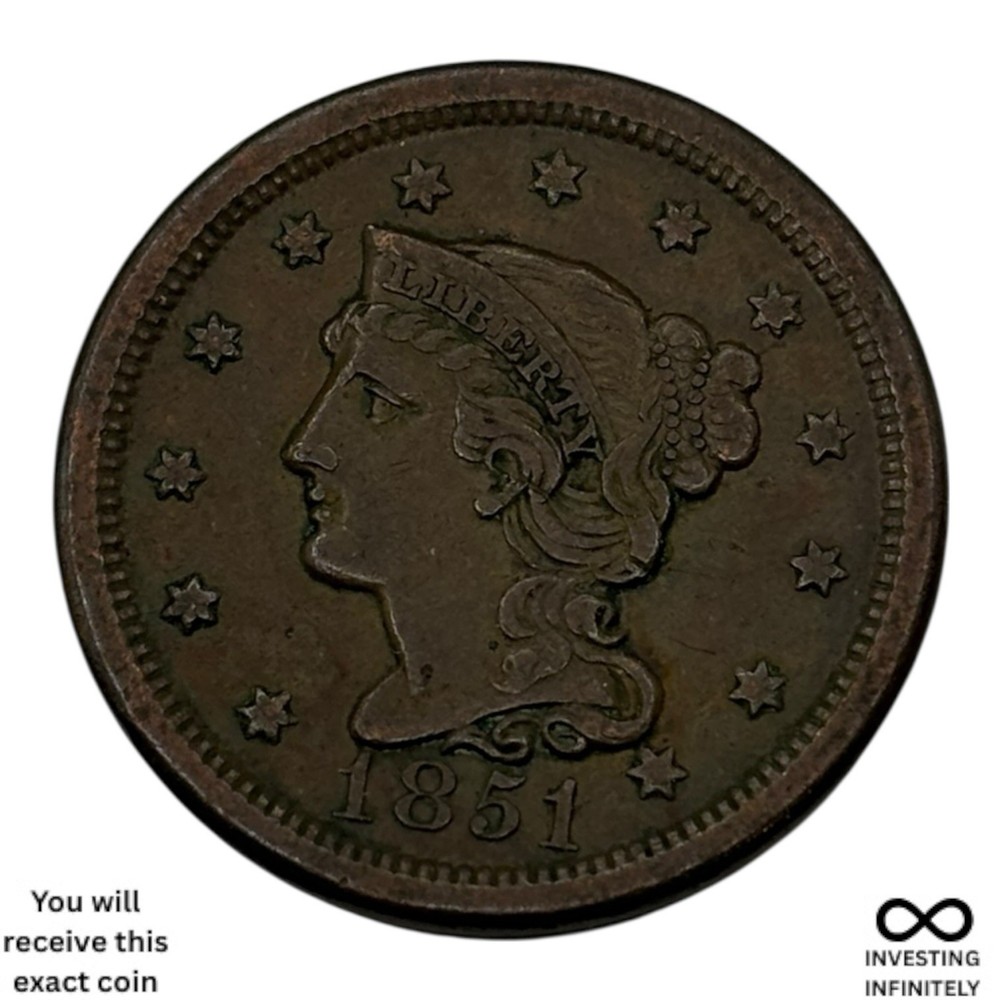 1851 Large Cent X-1746