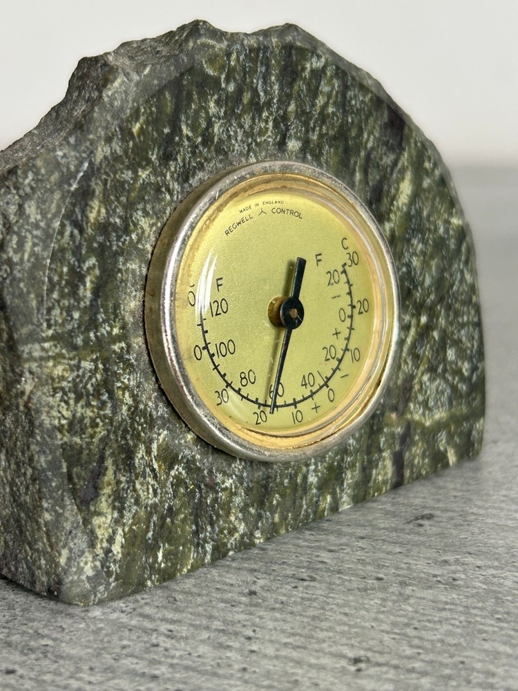 Vintage Granite Desktop Thermometer