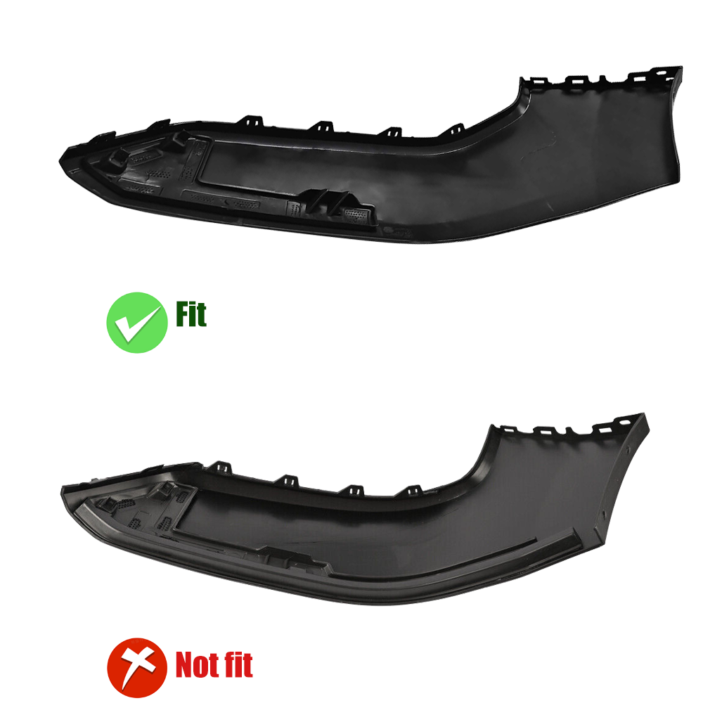 Pair For 2019-2022 Dodge Ram 1500 Front Bumper Filler Panel Left & Right Side