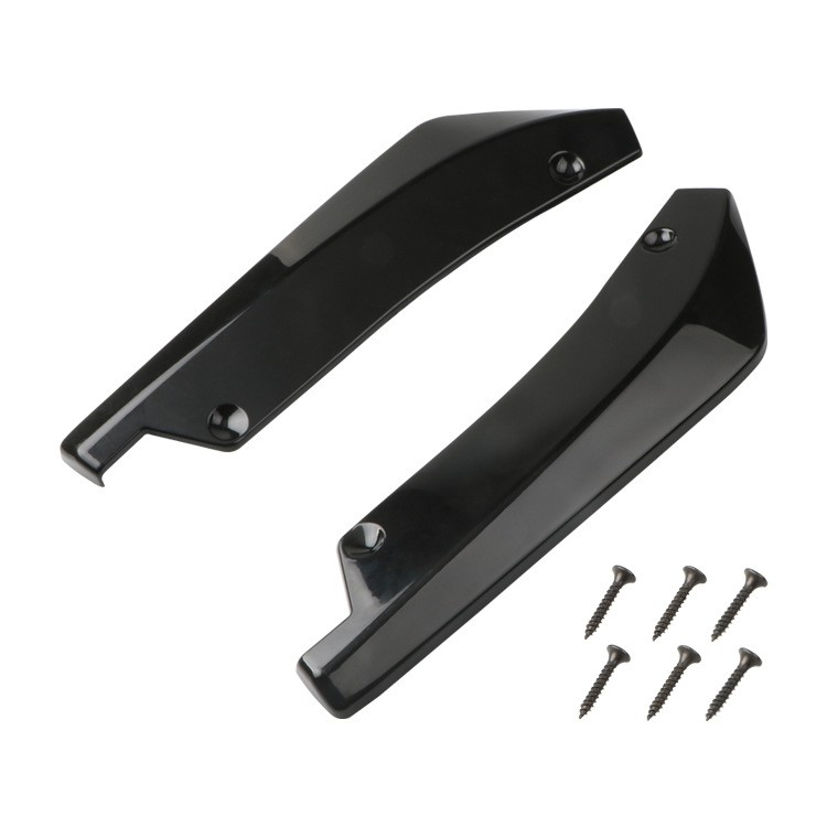2X For Benz Car Rear Bumper Lip Diffuser Splitter Canard Protector Accessories