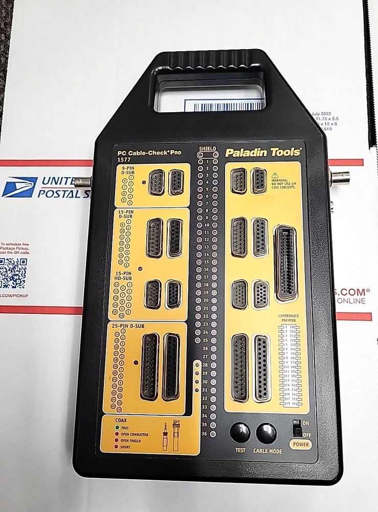 Paladin Tools 1577 PC Cable-Check Pro : Cable Tester Kit device works perfectly