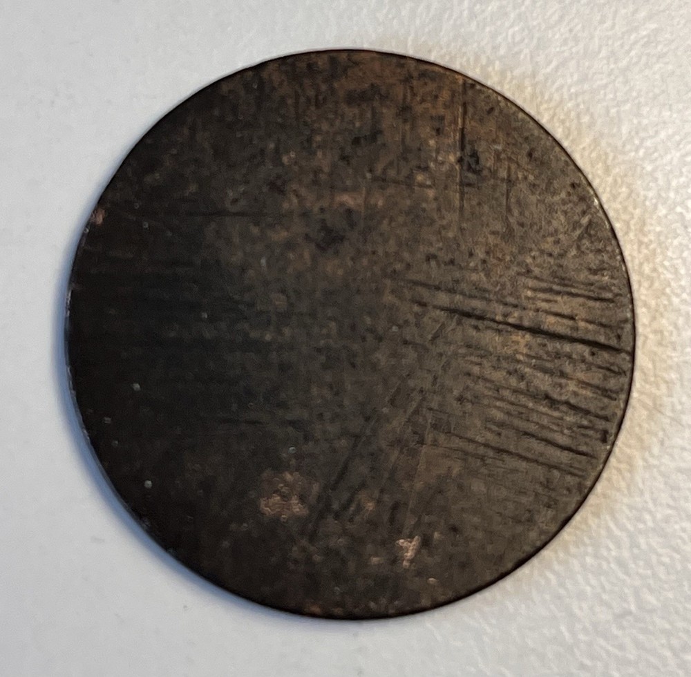 1828 Matron Head Large Cent, Small Wide Date, VG Details, Reverse Smooth
