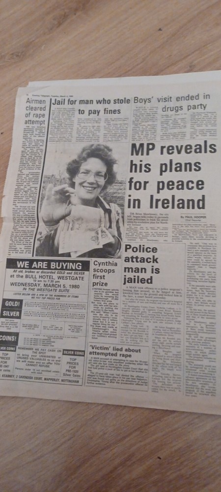 Peterbrough Evening Telegraph March 4, 1980