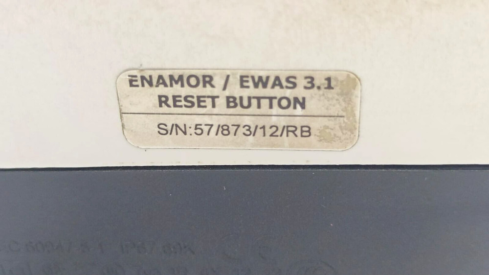 ENAMOR LTD BNWAS EWAS 3.1 RESET BUTTON