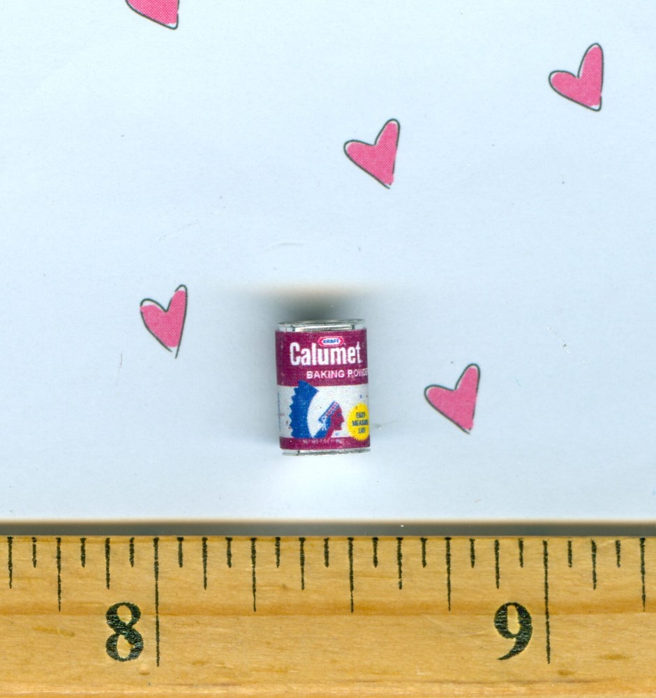 Dollhouse Miniature Size  Baking Powder can