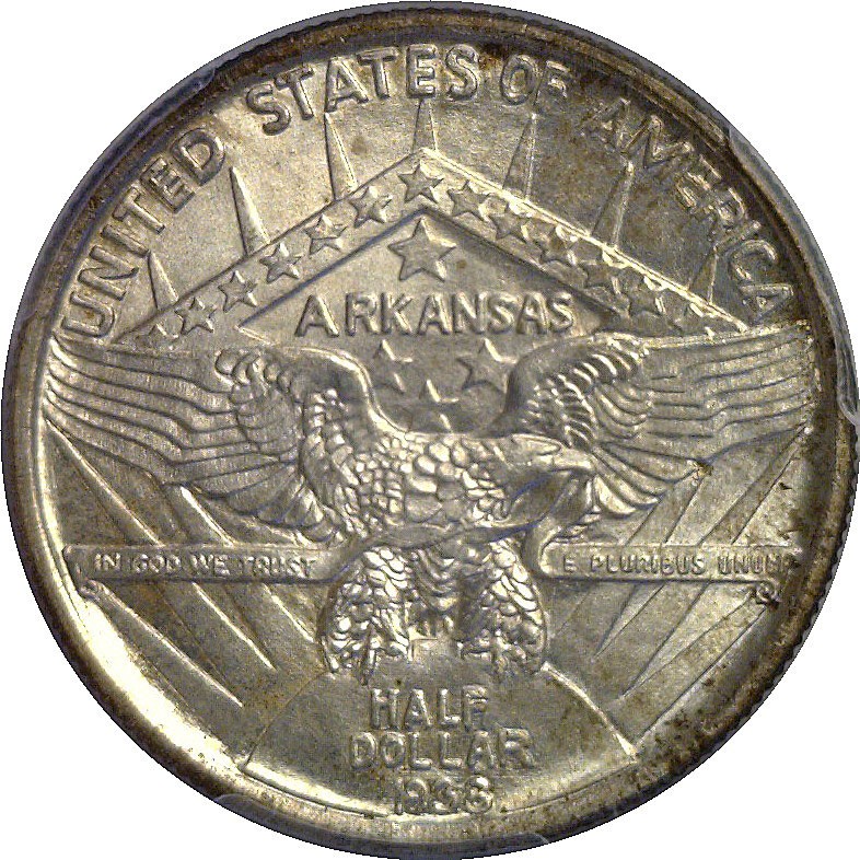 1938 Arkansas Commemorative PCGS MS-66
