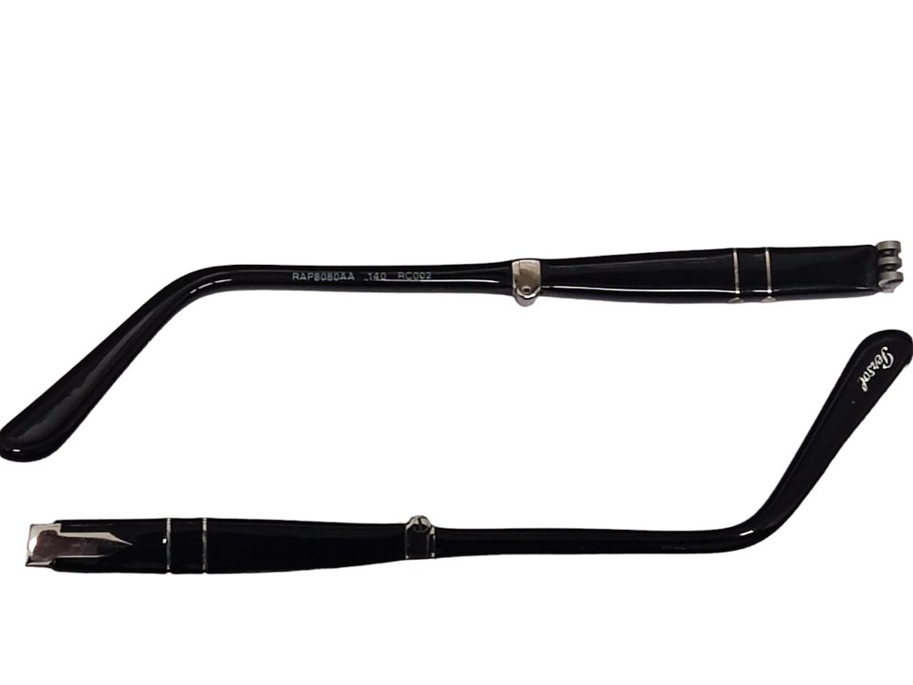 Persol 714 95 Foldable Replacement Arms Black