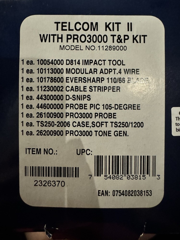 fluke electrical contractor kit